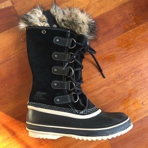 SOREL Joan of Arctic Fur-Lined Tall Winter Boots